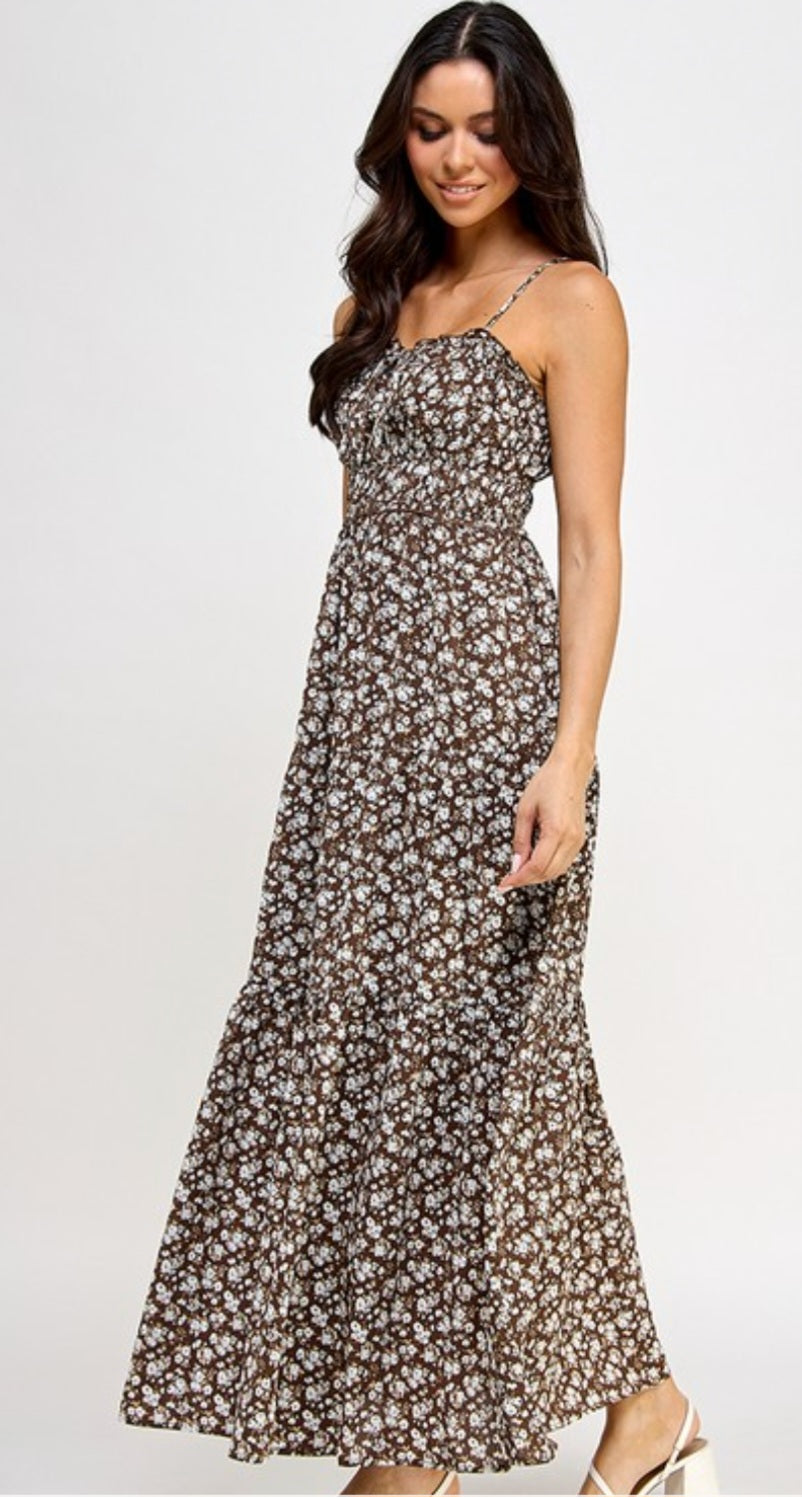 Floral Smocked Dress